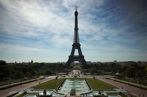 The Eiffel Tower from Trocadero